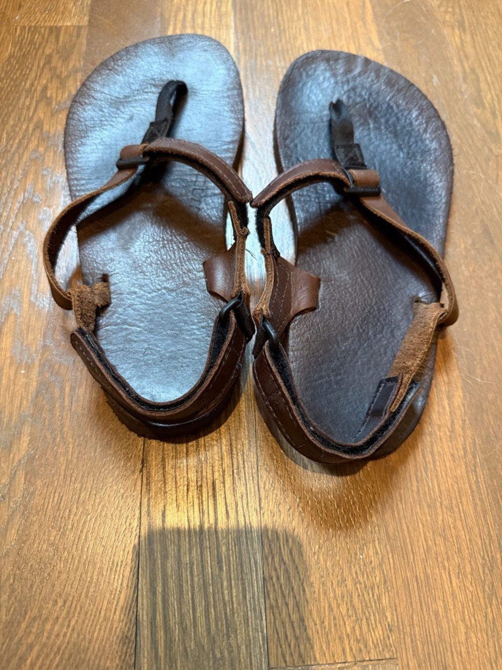 Men's Shamma Super Goats Leather Sandals - Size 10 - Picture 3 of 6